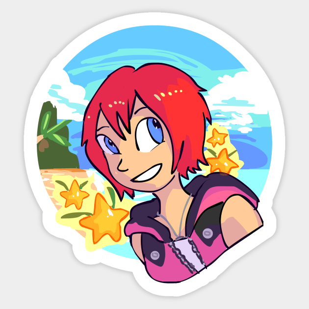 Kairi Sticker by sky665